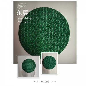 Diamond-shaped sanding discs